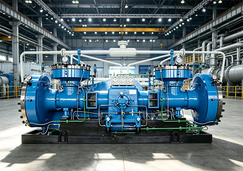 Compressore a membrana: elevata purezza e senza perdite, attrezzatura di riferimento per la compressione di gas speciali pericolosi